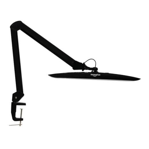 117PCS LED Clamp Desk Lamp, 20 Inch Metal Swivel Arm BLACK-NonCCT-Protective