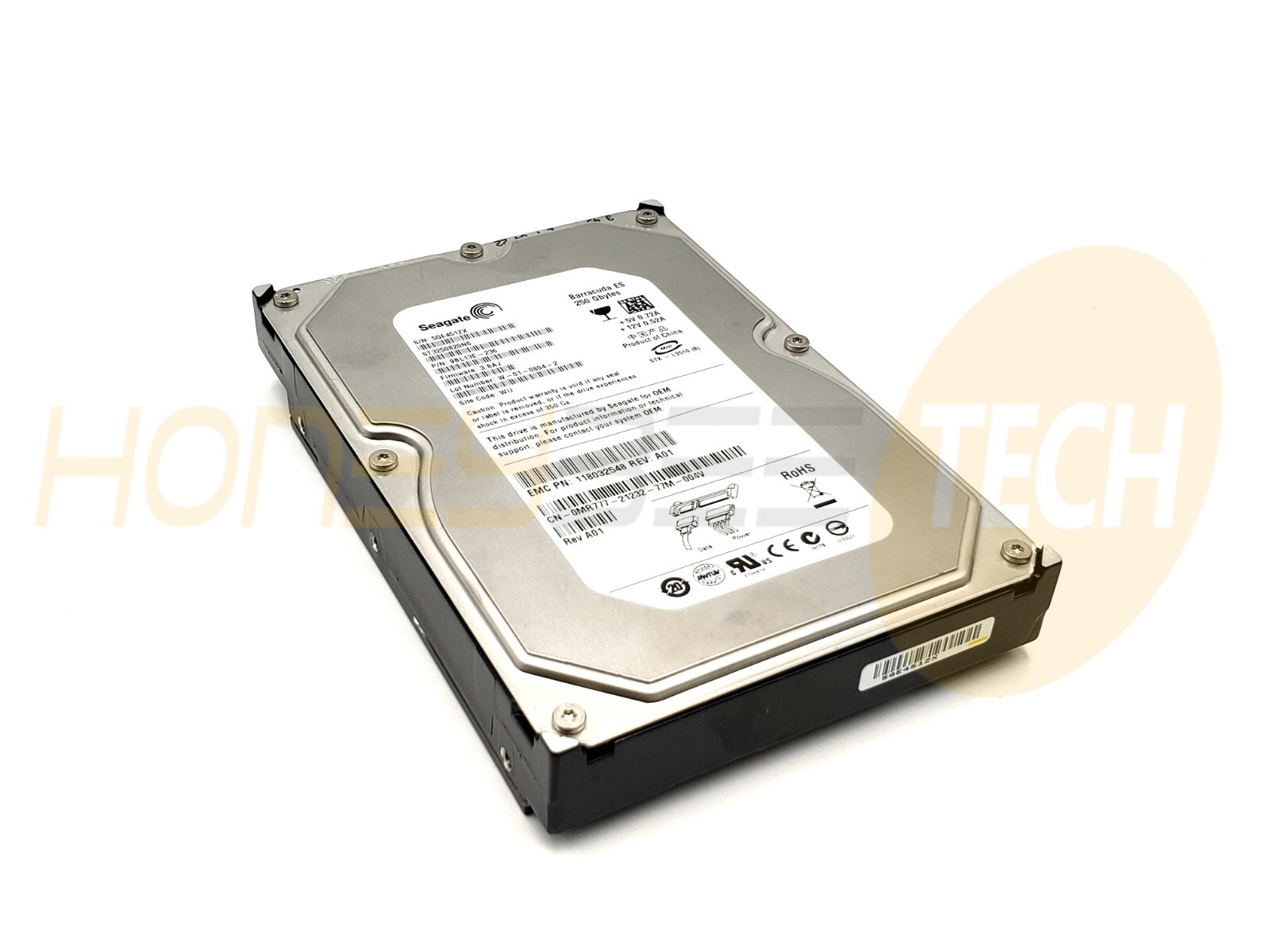 GENUINE DELL 250GB 3.5" SATA HARD DRIVE 7.2K ST3250820NS MR777 0MR777 TESTED