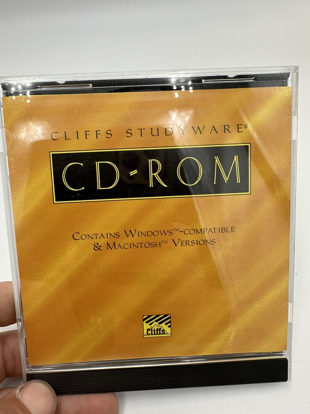 RARE Vintage Cliffs Studyware Algebra I 1 1995 Windows 95/ Macintosh Version 6 