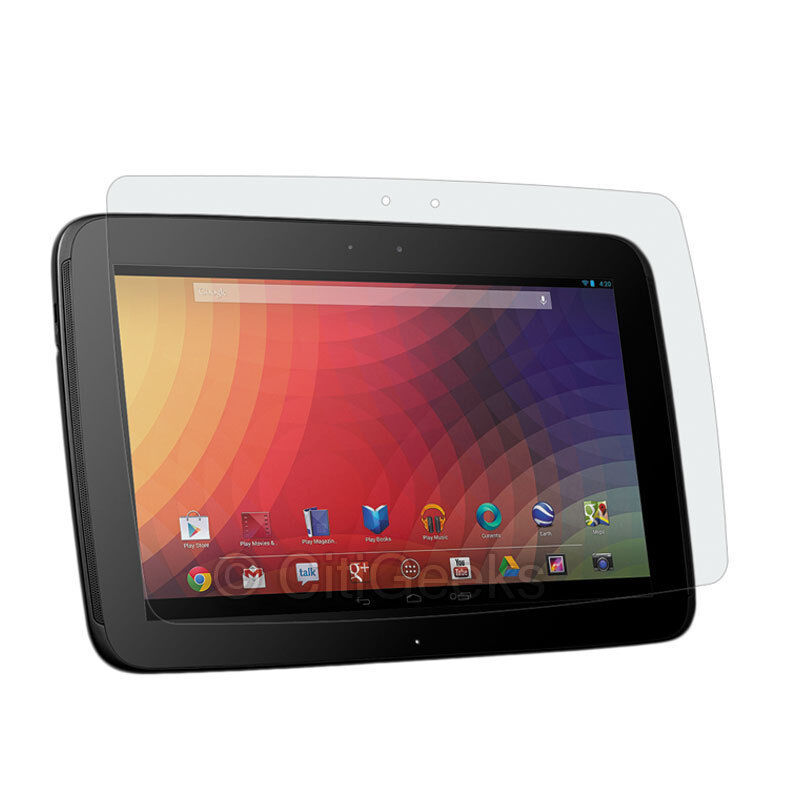 CitiGeeks® Google Nexus 10 Screen Protector Anti-Glare Matte Shield [3-Pack]