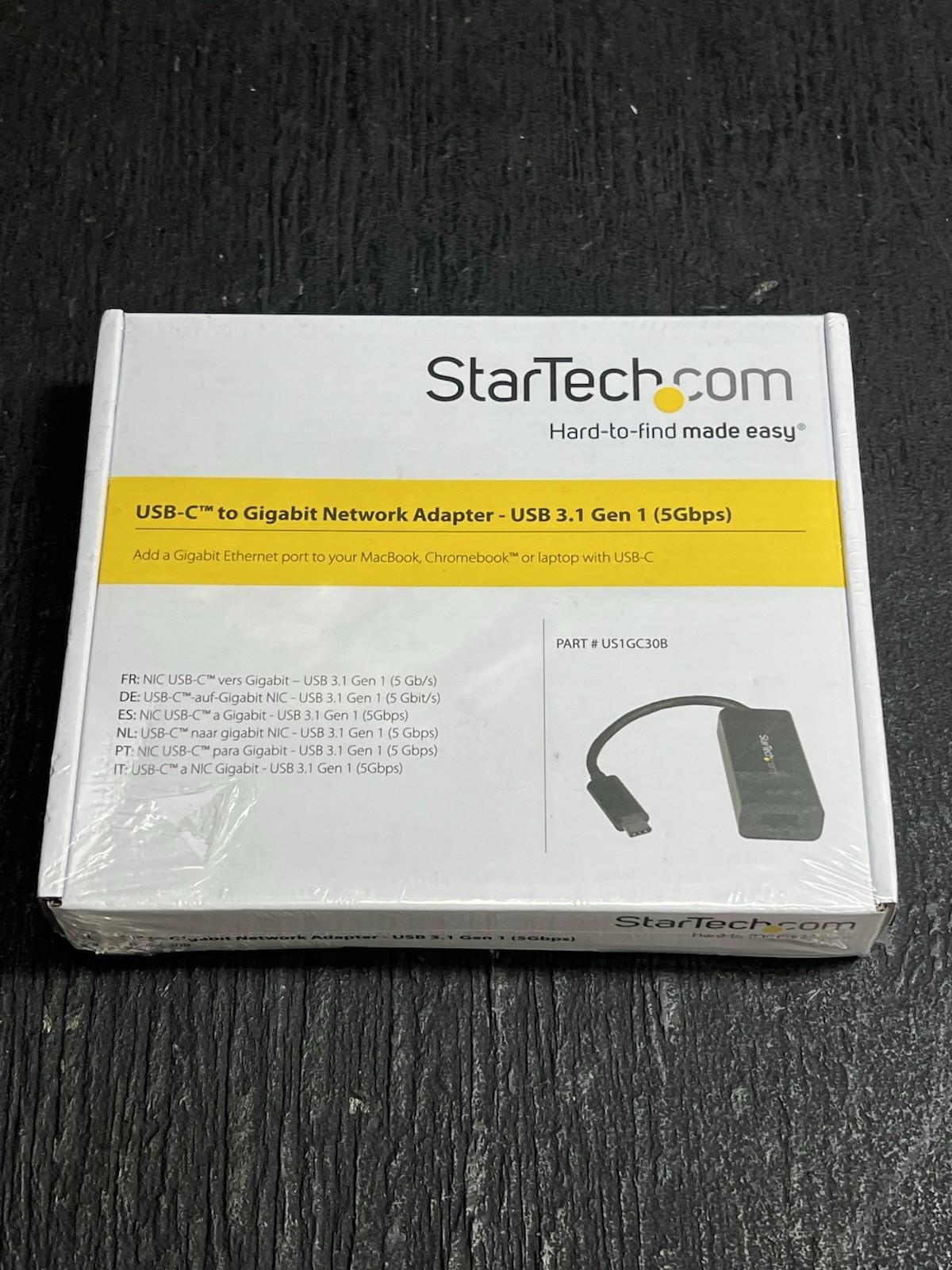 StarTech.com USB-C To Gigabit Network Adapter Usb 3.1 Gen 1 (5 Gbps)