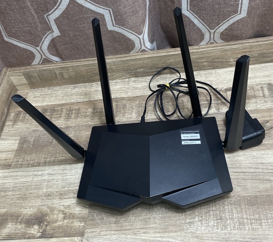 Tenda AC1200 Smart WiFi Router, High Speed IPv6 Dual Band Wireless Internet AC6