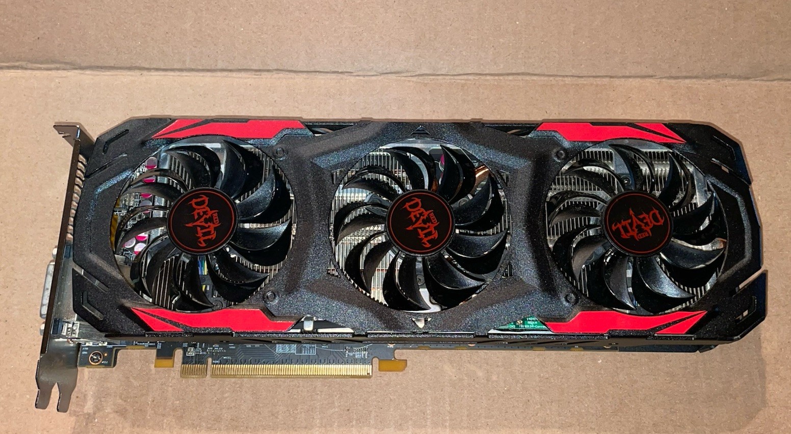 PowerColor Red Devil AMD Radeon RX 480 8GB Graphics Card  AXRX- 8GBD5-3DHV2 /OC