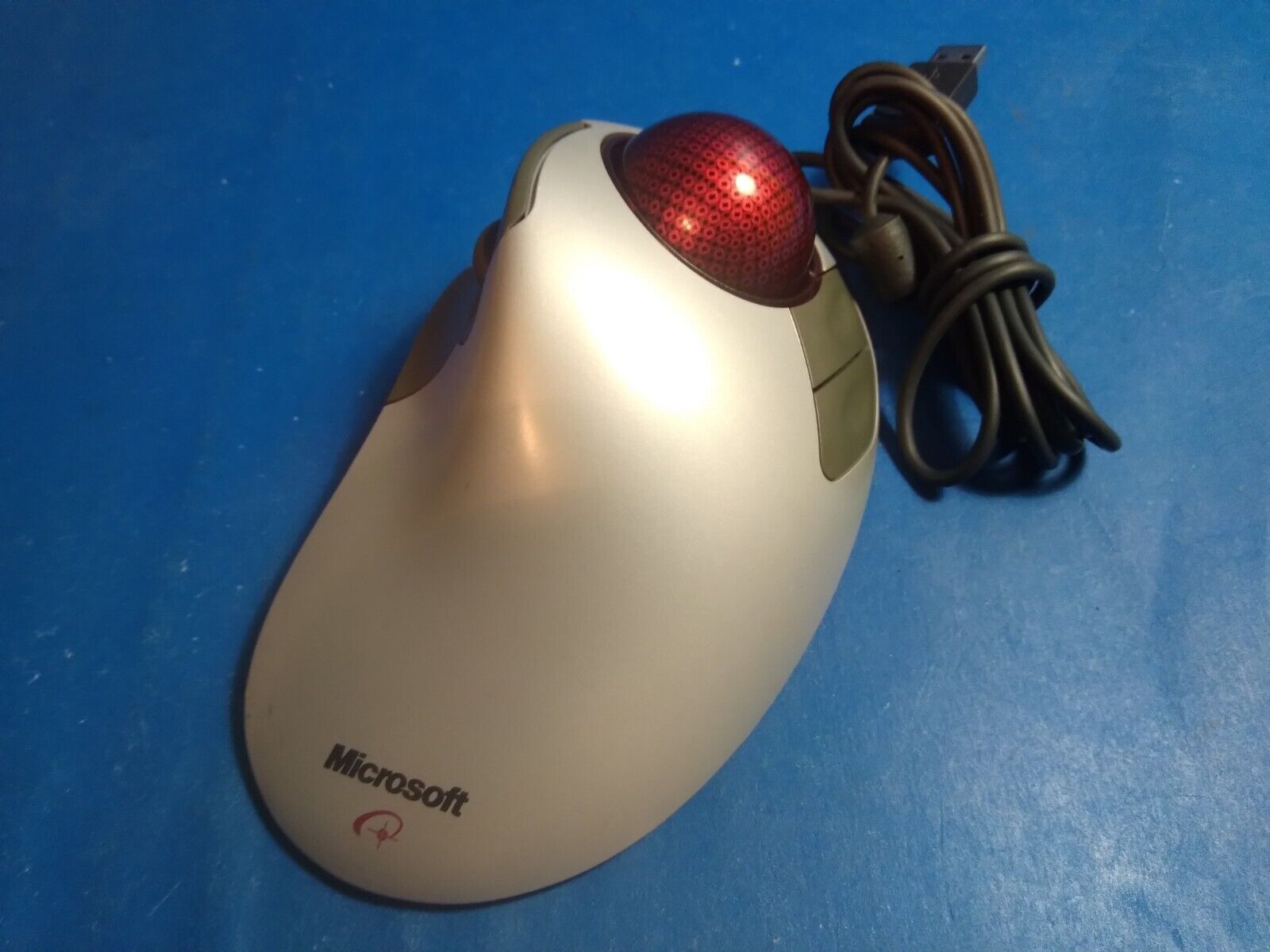 Microsoft Trackball Explorer 1.0 PS2 / USB Optical Mouse X08-70390 TESTED 