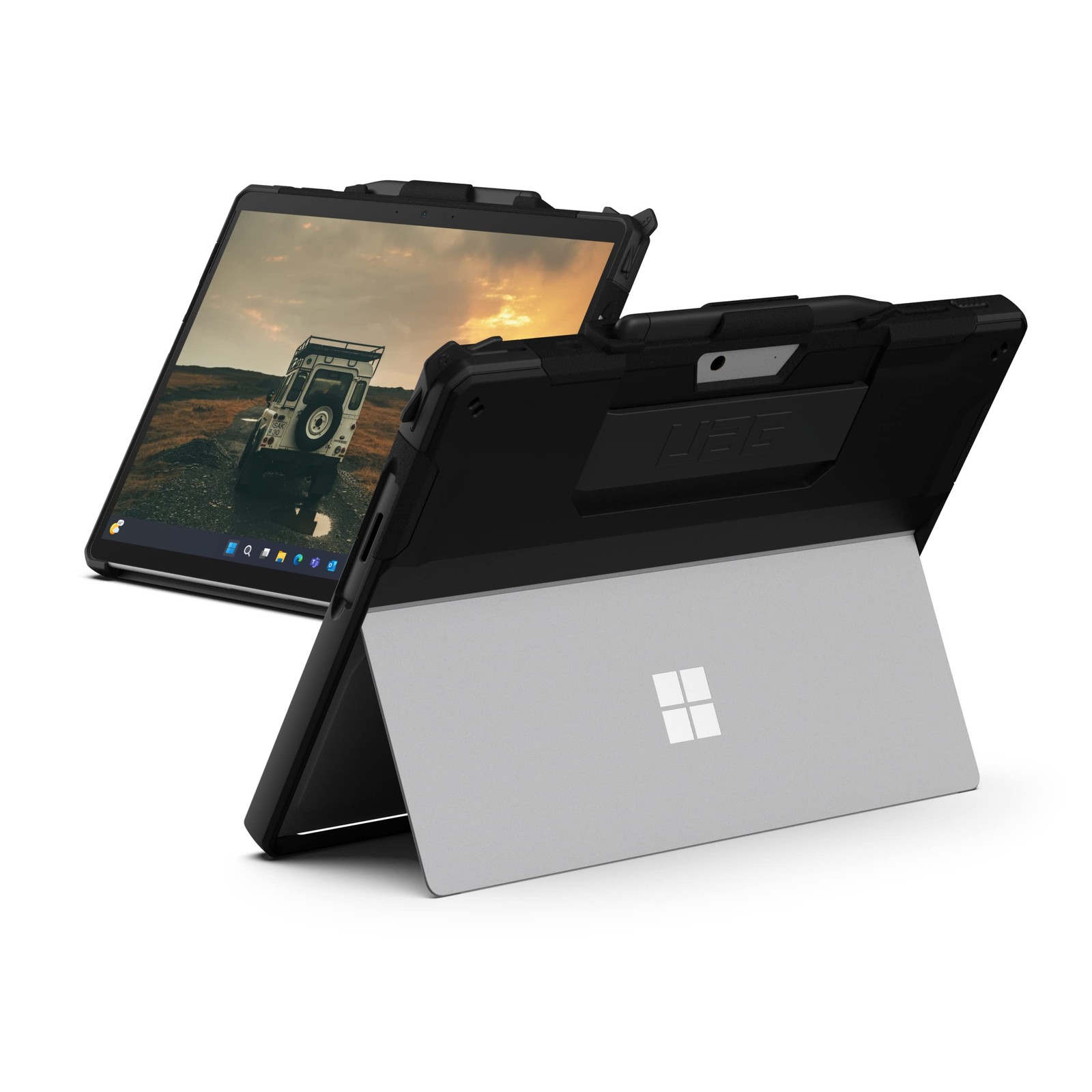 UAG Scout Series Case for Surface Pro 9/10 with Hand Strap Black