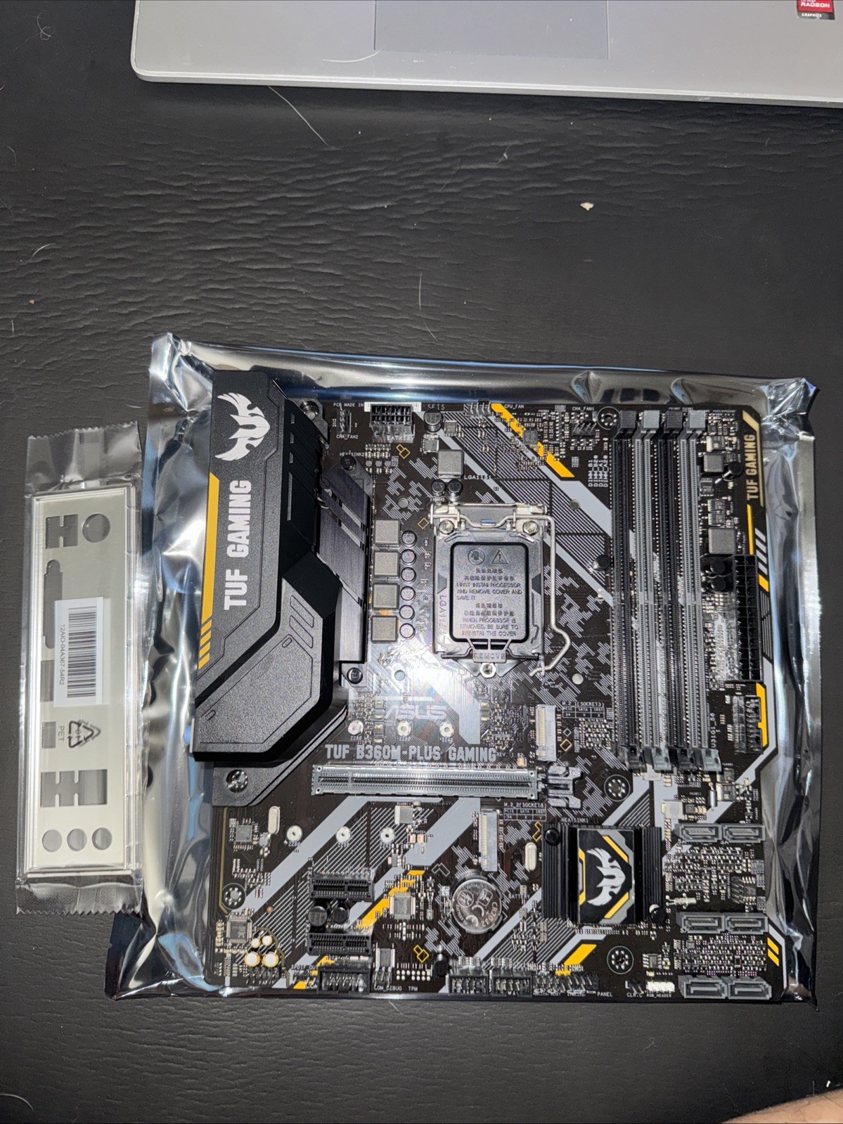 ASUS TUF B360M-PLUS GAMING Motherboard 8th/9th Intel B360 LGA 1151 DDR4