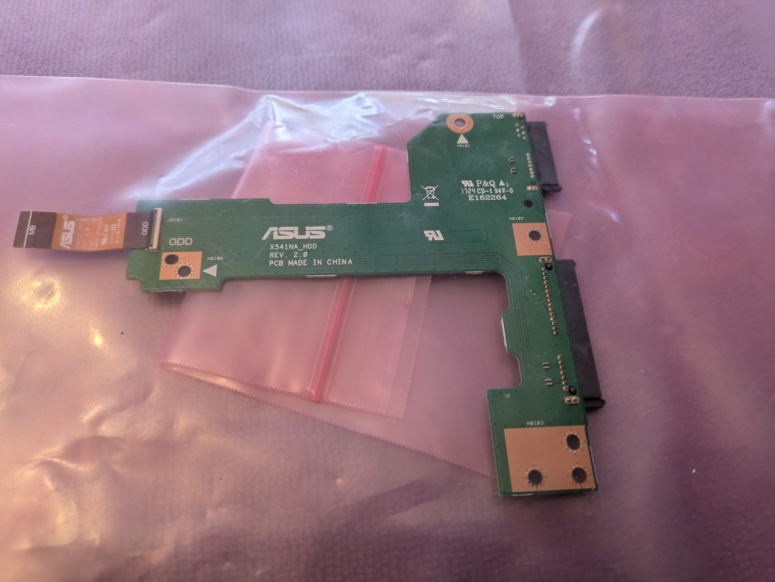 Genuine Asus X541N X541NA HDD Hard Drive Connector Board 60NB0E80-HD1010