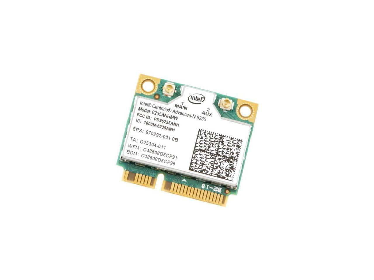 HP EliteBook Folio 9470M 14" OEM Wireless WiFi Network Card 6235ANHMW 670292-001