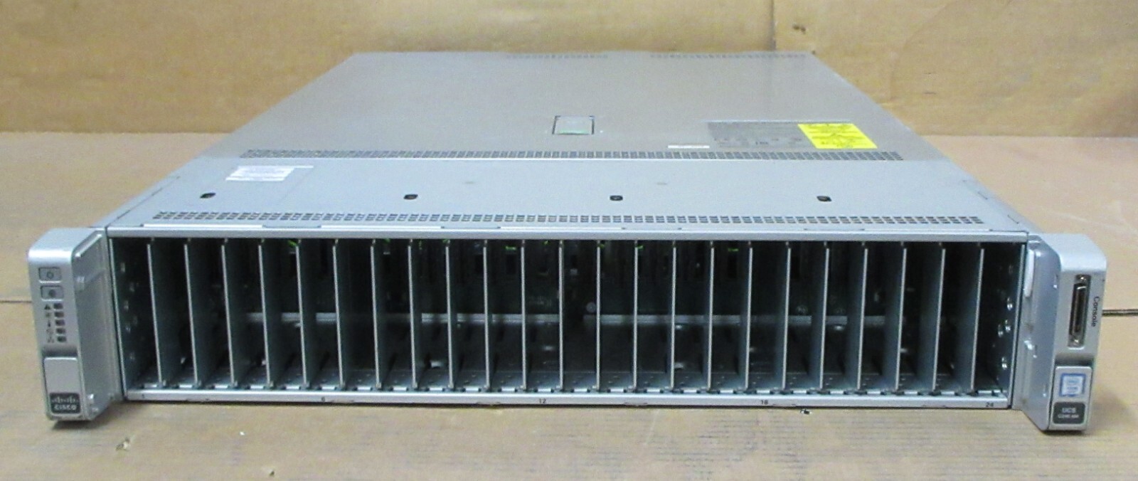 Cisco UCSC-C240-M4SX 24x 2.5" SFF SAS BAYS 16-Core E5-2698v3 128GB 2U Server