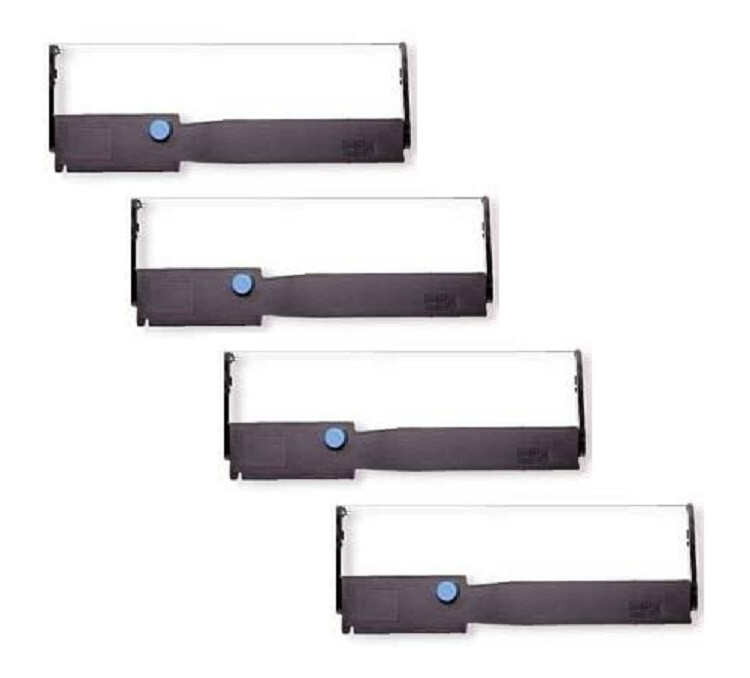 4 x Ribbon for IBM 4234 Model 1 / 2 / 24M / 6295158 Nylon 27mm Ribbon Black