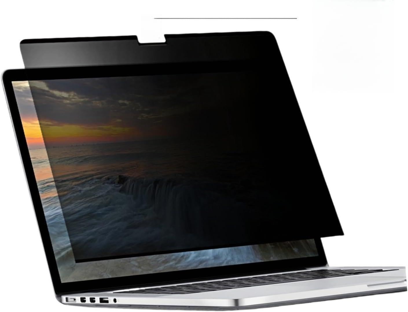 Magnetic 360° Privacy Screen Filter for MacBook Air 13.6 Inch - Easy On/Off