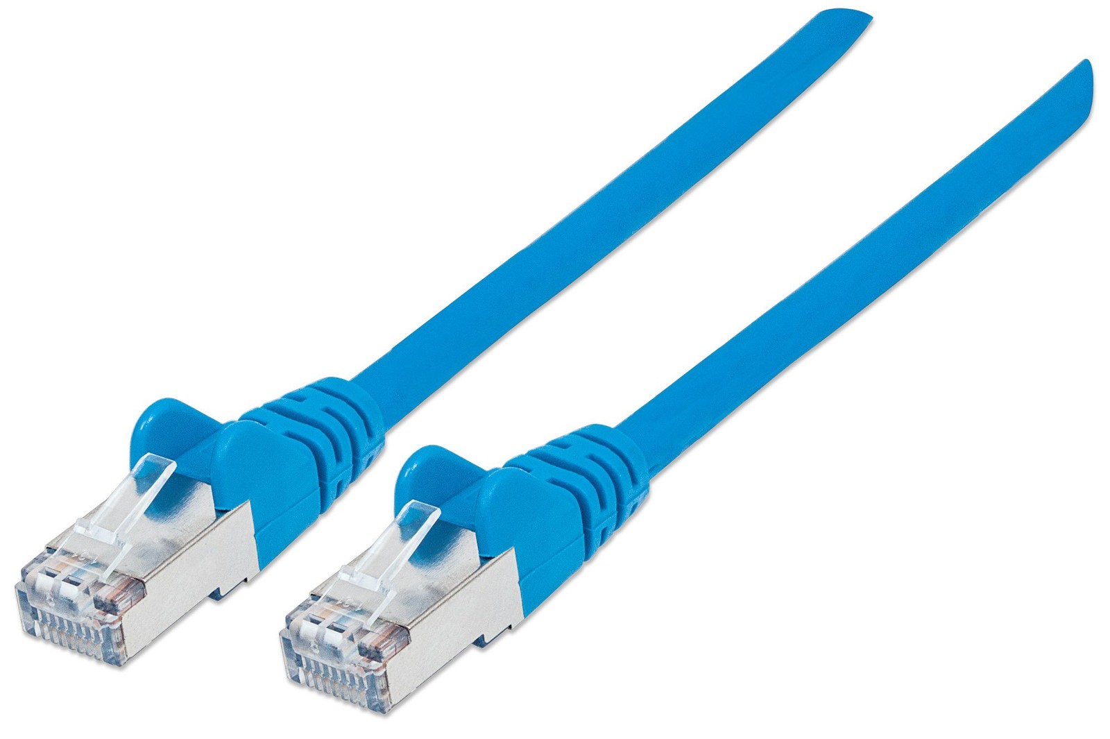 Intellinet Network Patch Cable, Cat6, 3m, Blue, Copper, S/FTP, LSOH / LSZH, PVC,