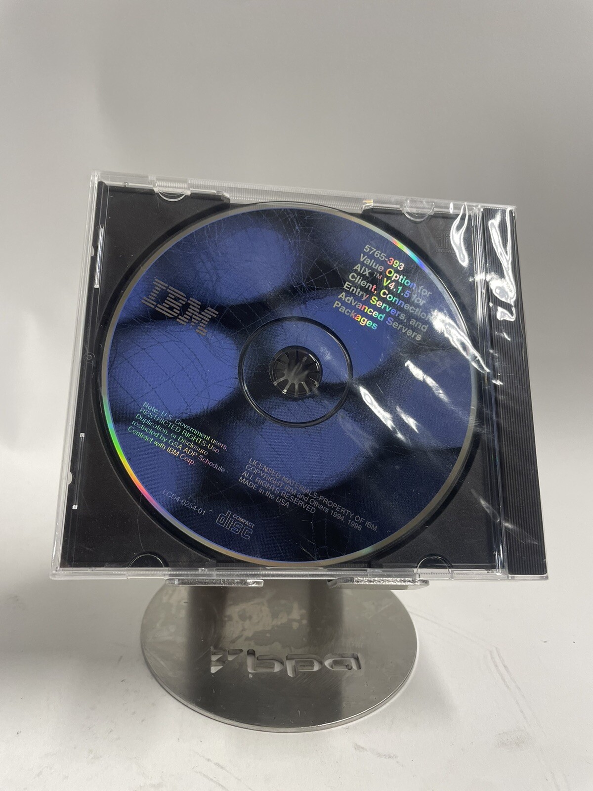 Vintage Value Option for AIX T™ V4.1.5 for Client, Connection Server New IBM