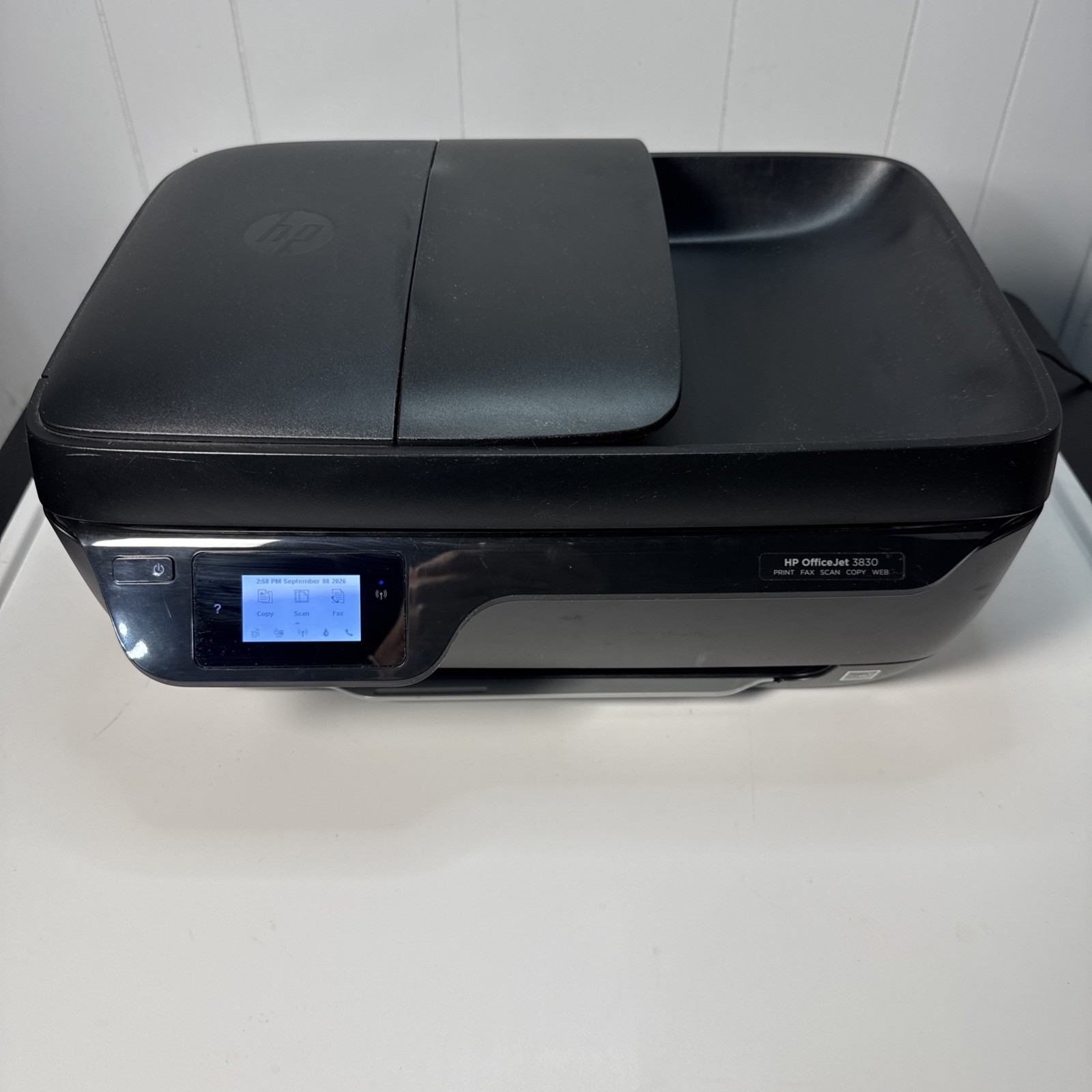 HP OfficeJet 3830 Wireless All-In-One Inkjet Printer (Works)