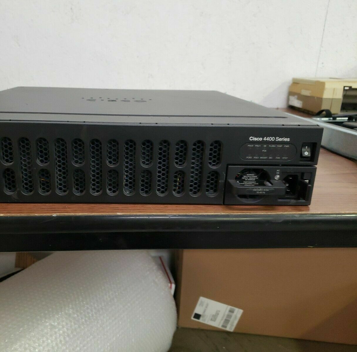 Cisco ISR4451-X-AXV/K9 VOICE+HSEC+SECURITY+ Throughput+APPX+ AdvUCSuite+Foundati