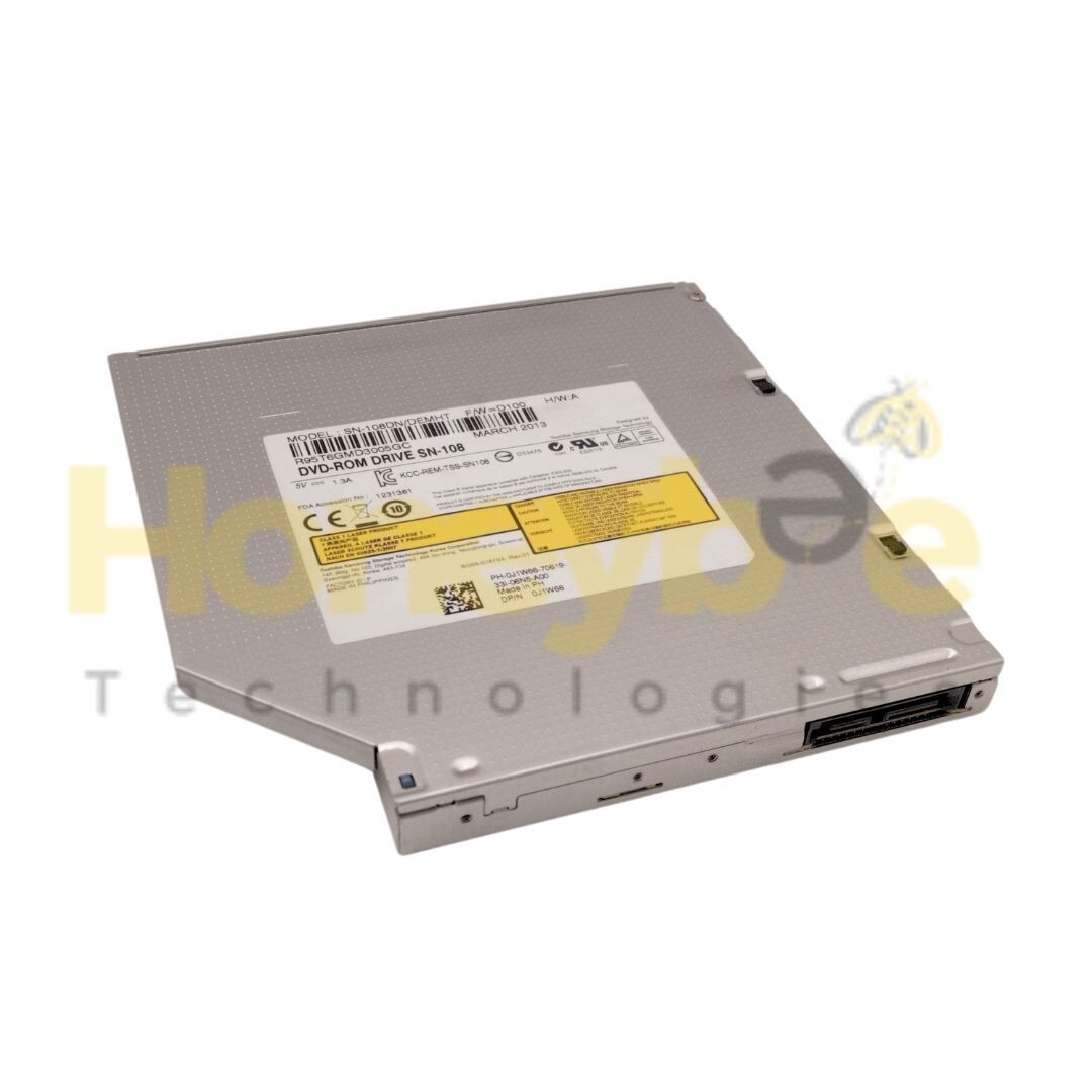 GENUINE DELL OPTIPLEX 7010 SFF DESKTOP 8X DVD-ROM SATA DRIVE SN-108 J1W66 TESTED