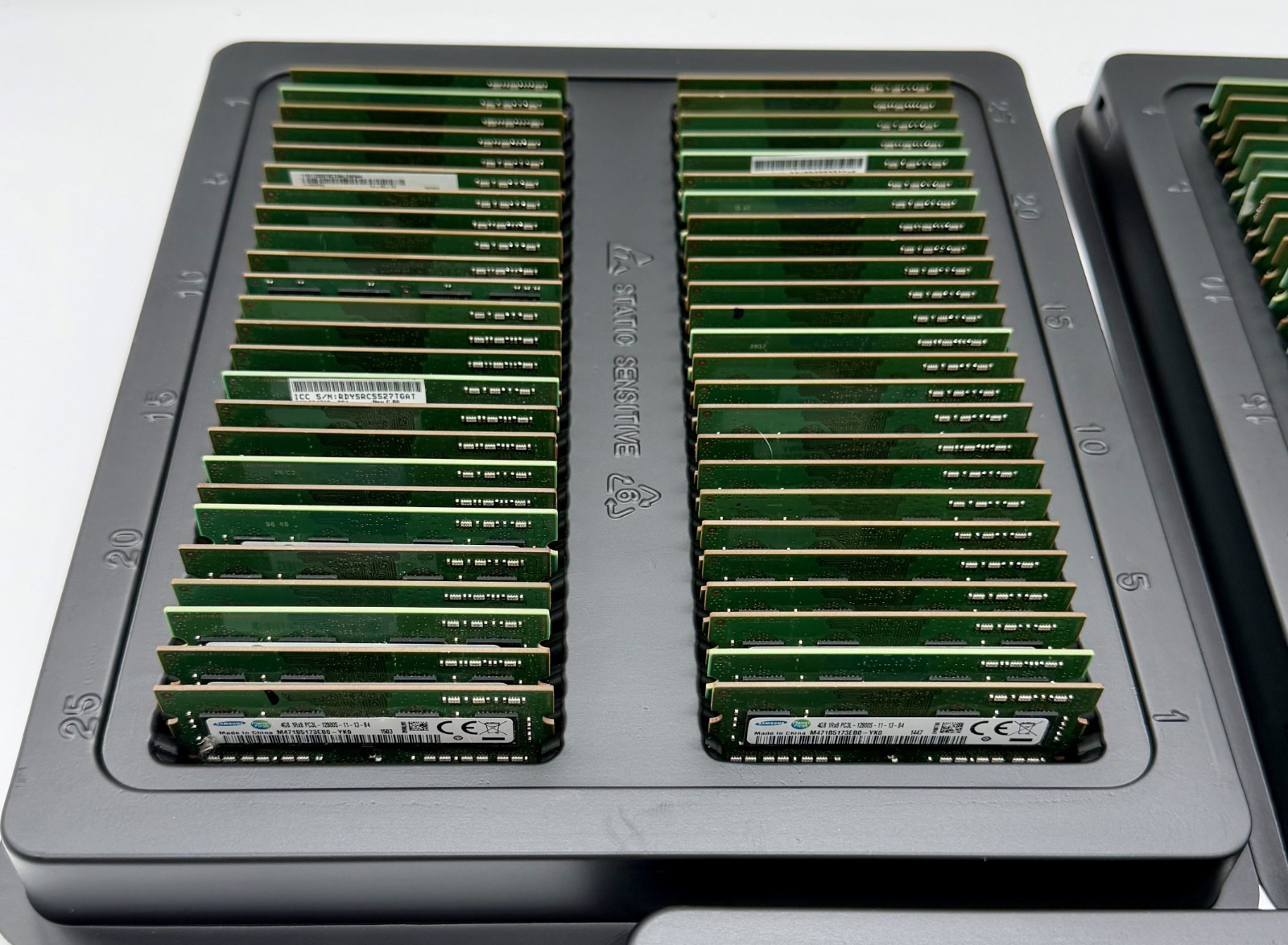 4GB SAMSUNG DDR3-12800 MIXED MODELS PC3L SODIMM LAPTOP MEMORY LOT OF 116
