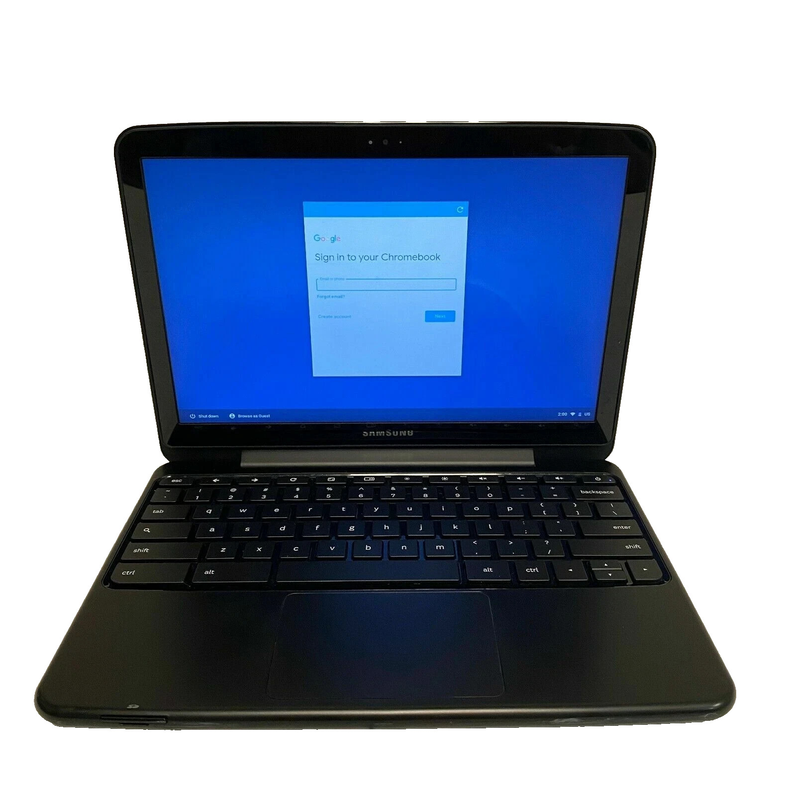 TESTED SAMSUNG XE500C21 Chromebook  WiFi Webcam