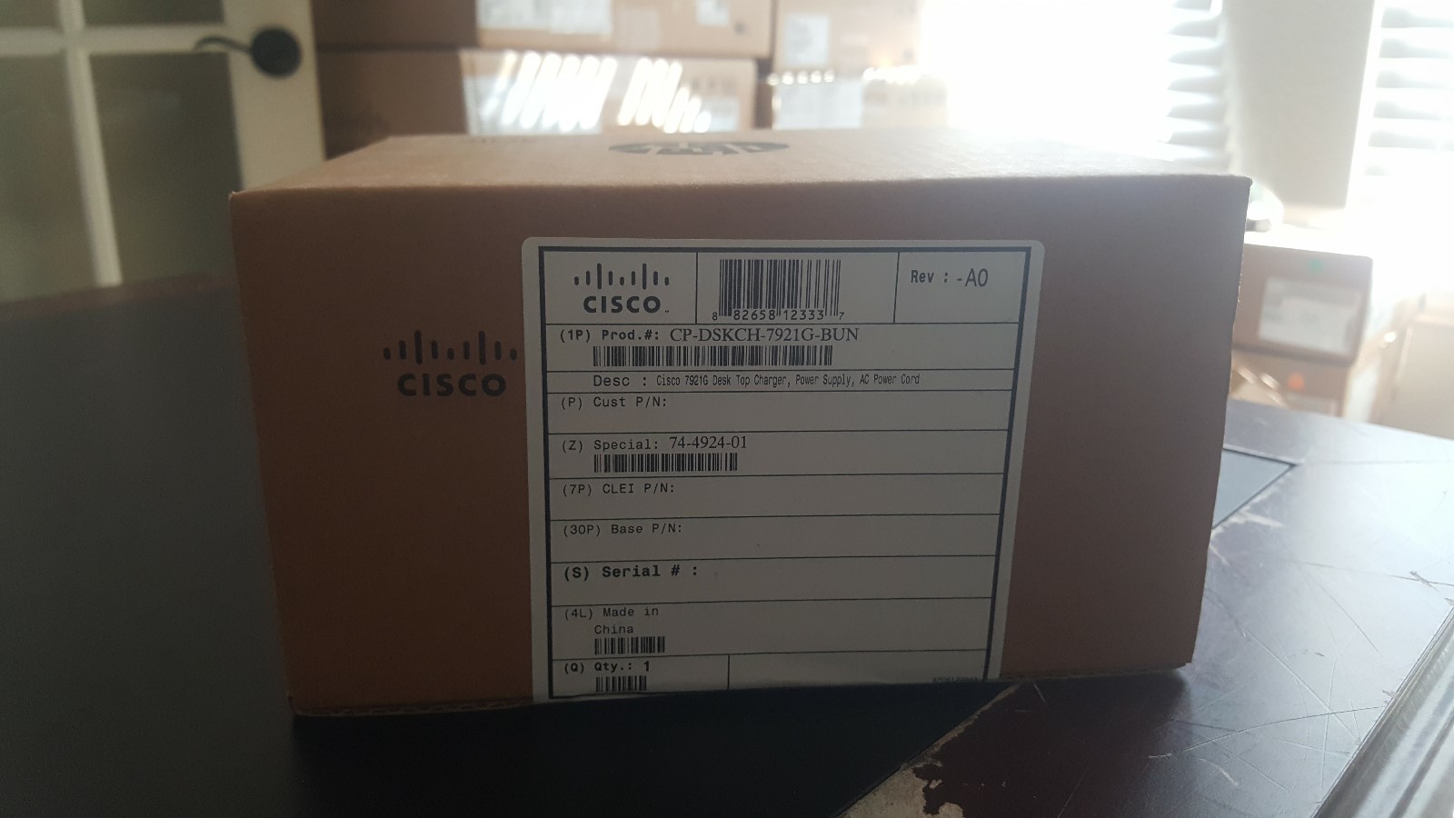 cisco CP-DSKCH-7921G-BUN Factory Sealed