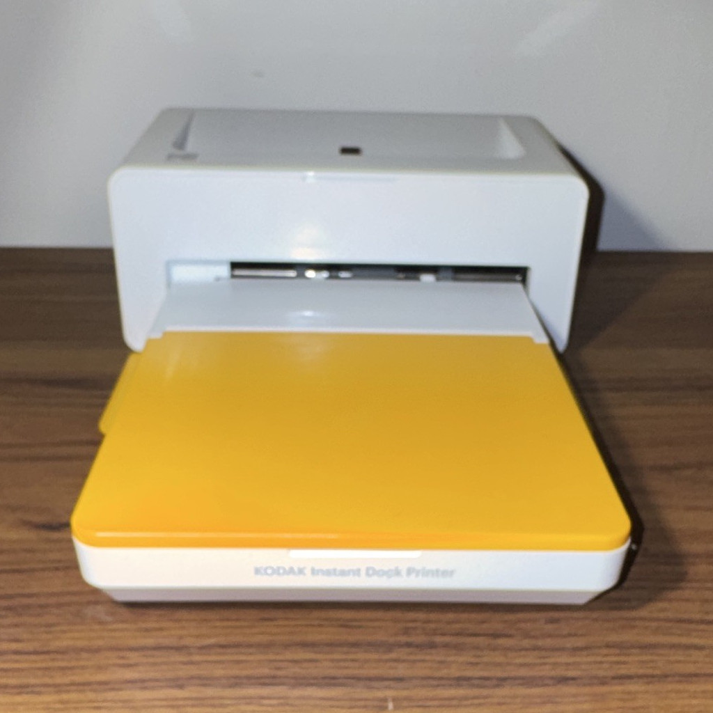 Kodak Instant Dock Dye Sublimation Color Photo Printer A6 Portable White/Yellow