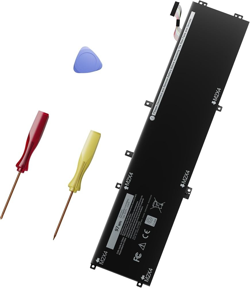 6GTPY 97Wh Battery Easy to Install High Capacity Replacement for Dell  11.4V