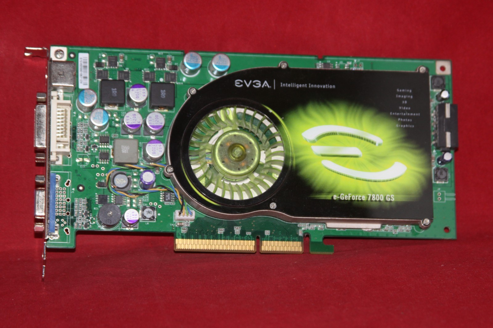 EVGA Nvidia GeForce 7800GS, 256MB GDDR3, AGP Graphics Card. (256-A8-N506-AX)