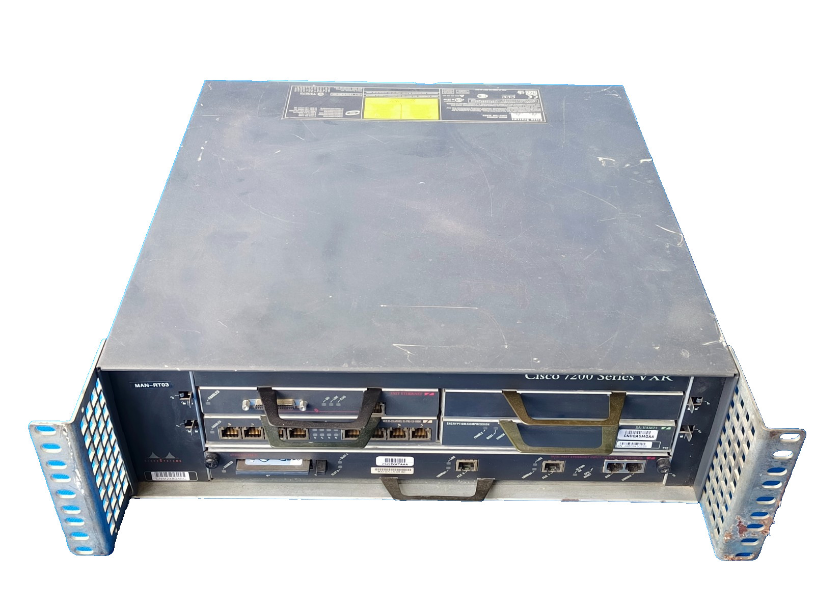 CISCO 7200 Series VXR Router w/ 800-00365-01 73-9571-05 C0 73-1688-04