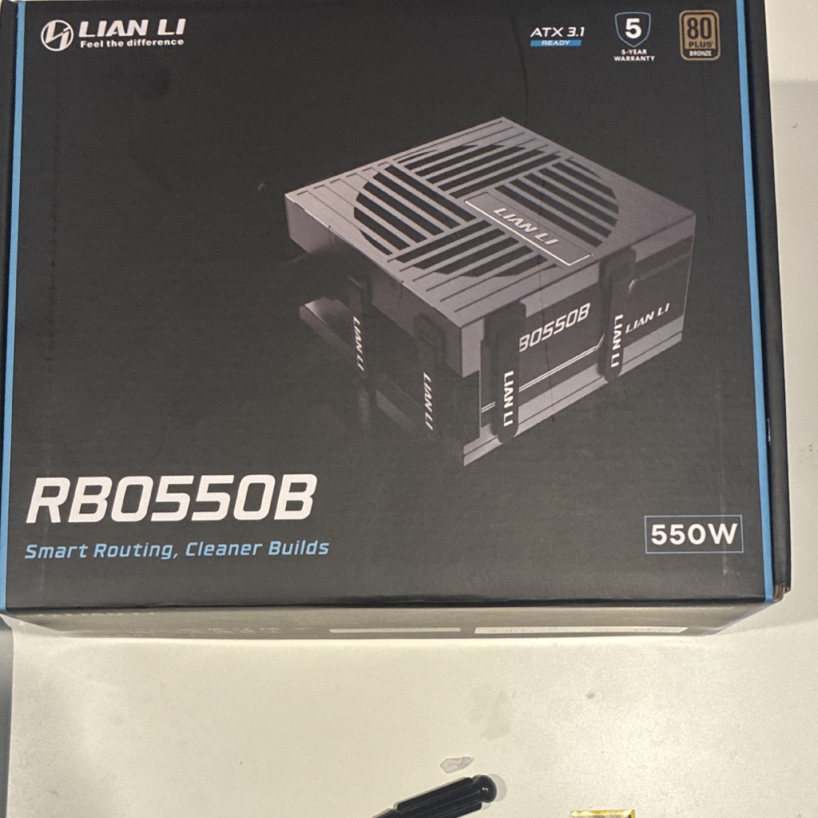 Lian Li RB0550B 550W ATX Power Supply 80 Plus Bronze Black