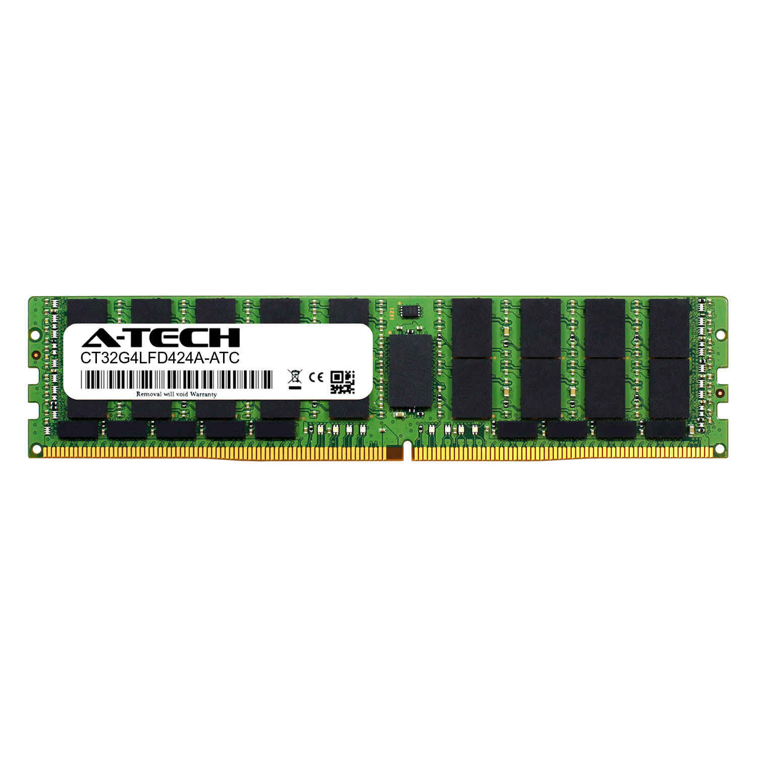 32GB DDR4 PC4-19200L ECC LRDIMM Replacement for Crucial CT32G4LFD424A Memory RAM