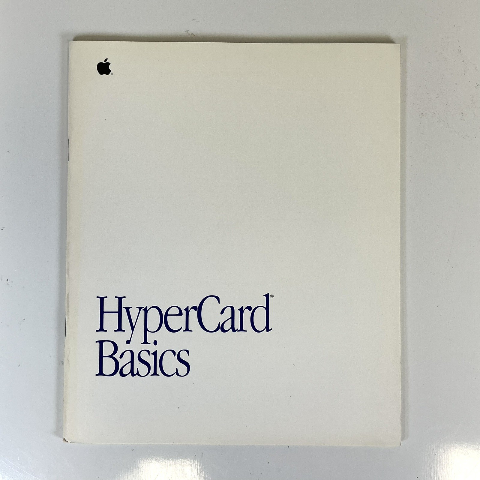 Apple Macintosh Computer HyperCard Basics Manual Vintage