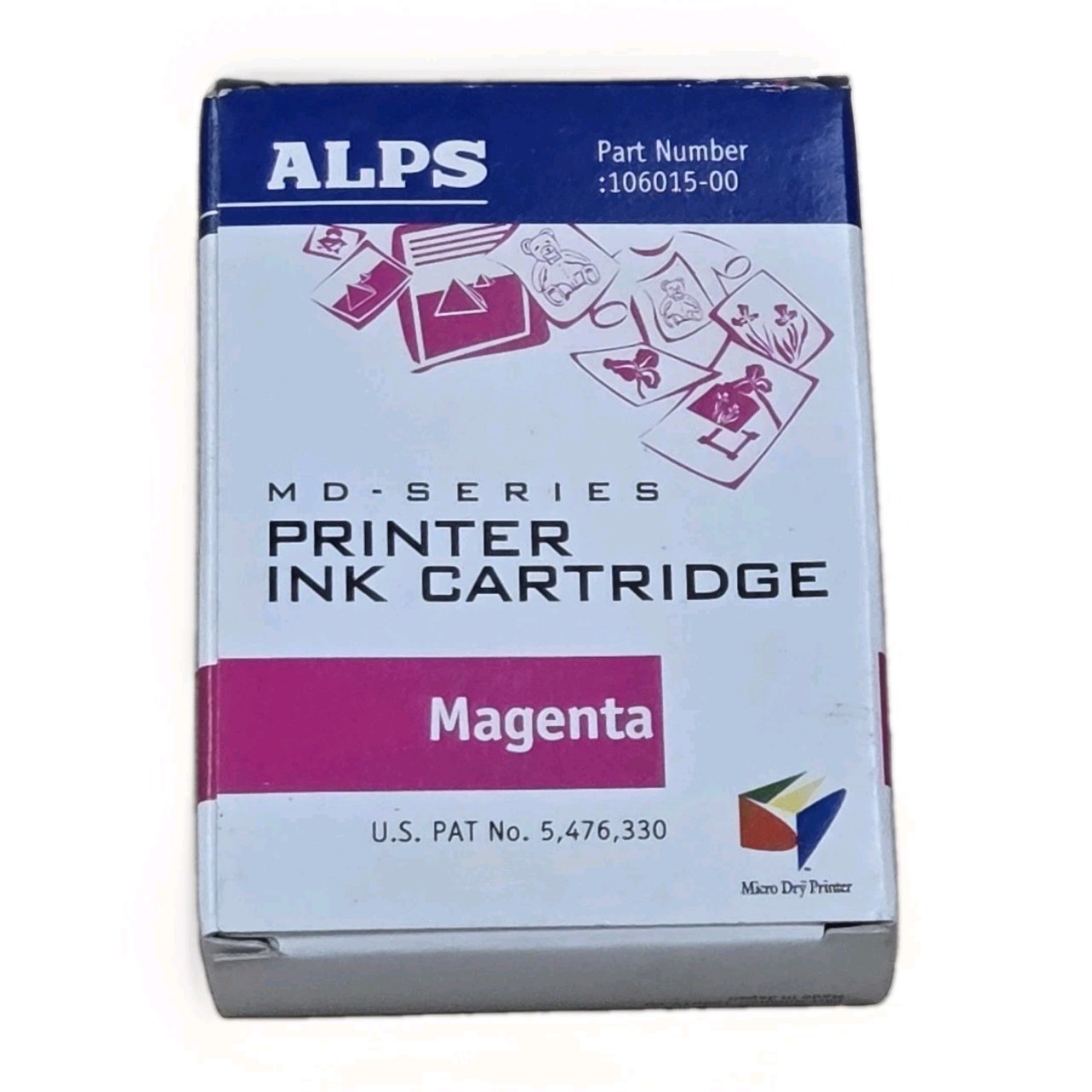 ALPS MD Series Printer Ink Cartridge Magenta 106015-00 - Fast Shipping 