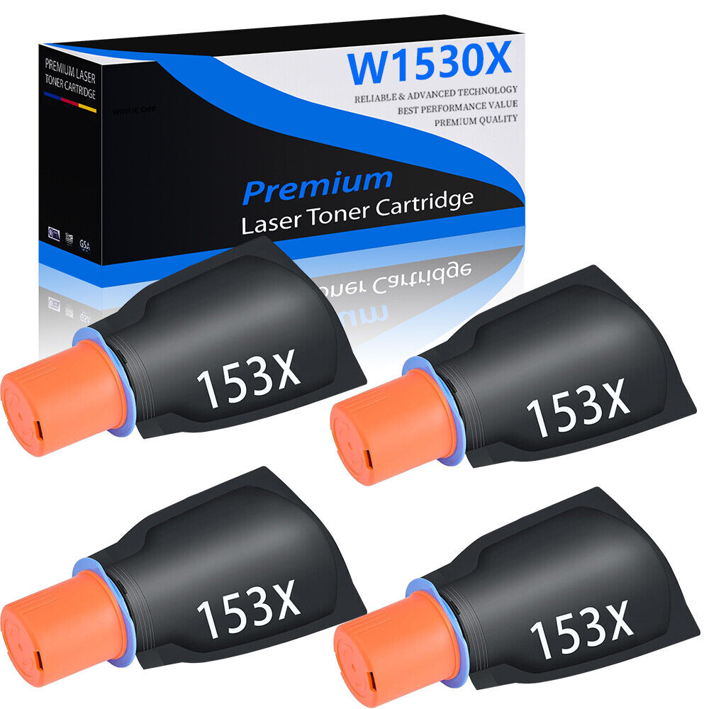 4PK W1530X Compatible with HP 153X Toner Cartridges for 1504 1504W 2504 2504DW