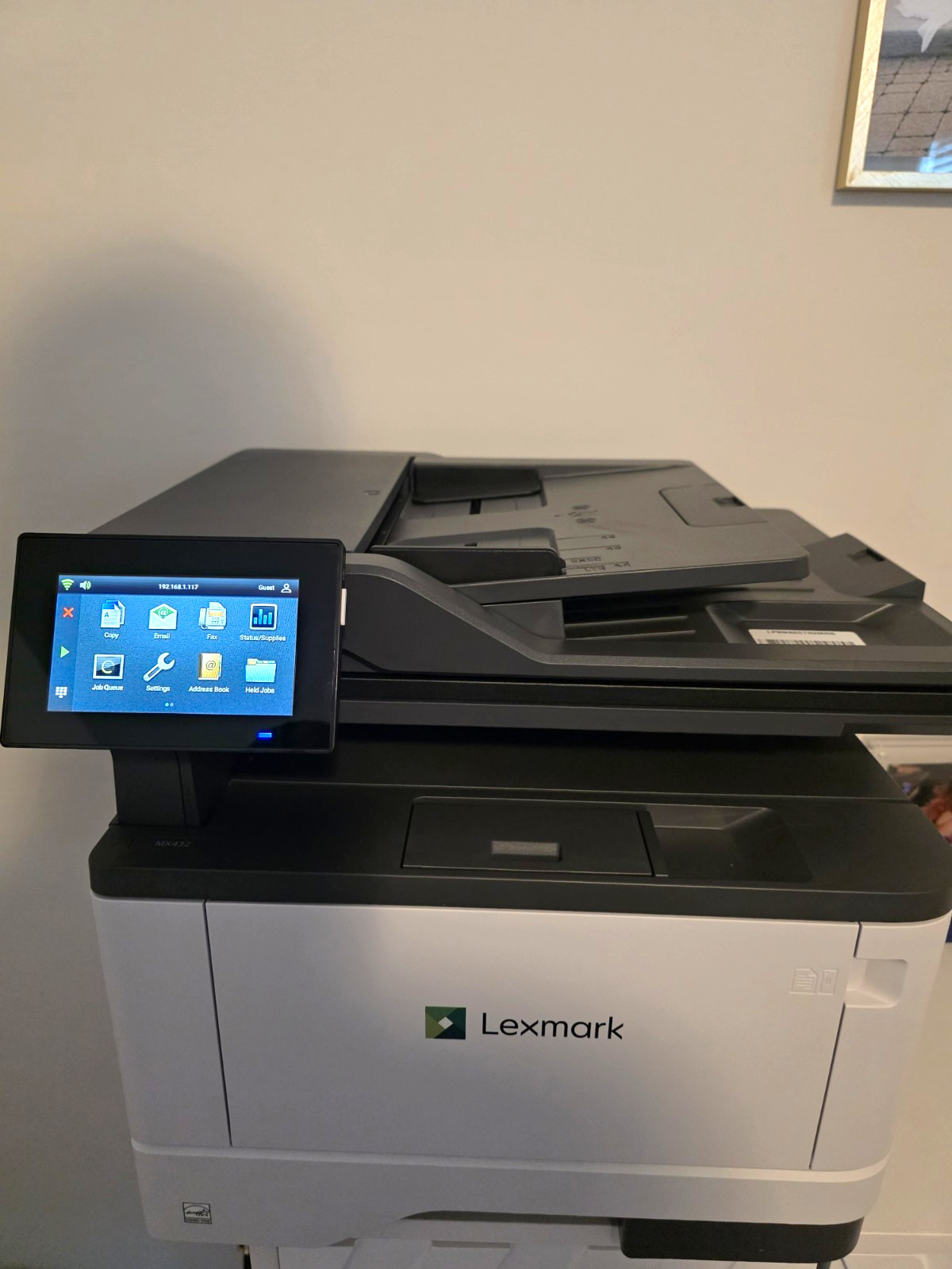 Lexmark MX432adwe B&W Laser All-In-One Duplex Copier Scanner Tested - READ