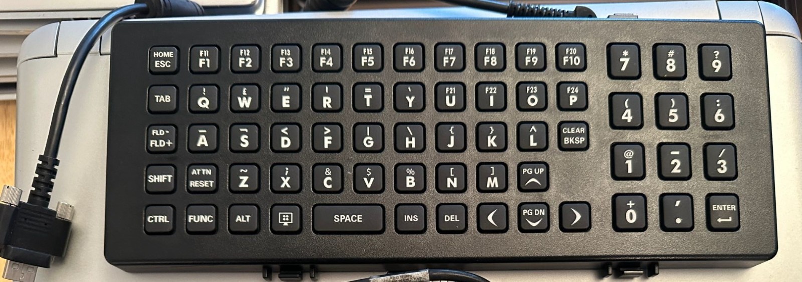 Zebra KYBD-QW-VC70-01R QWERTY Keyboard for VC70N0 Vehicle Computer - Tested