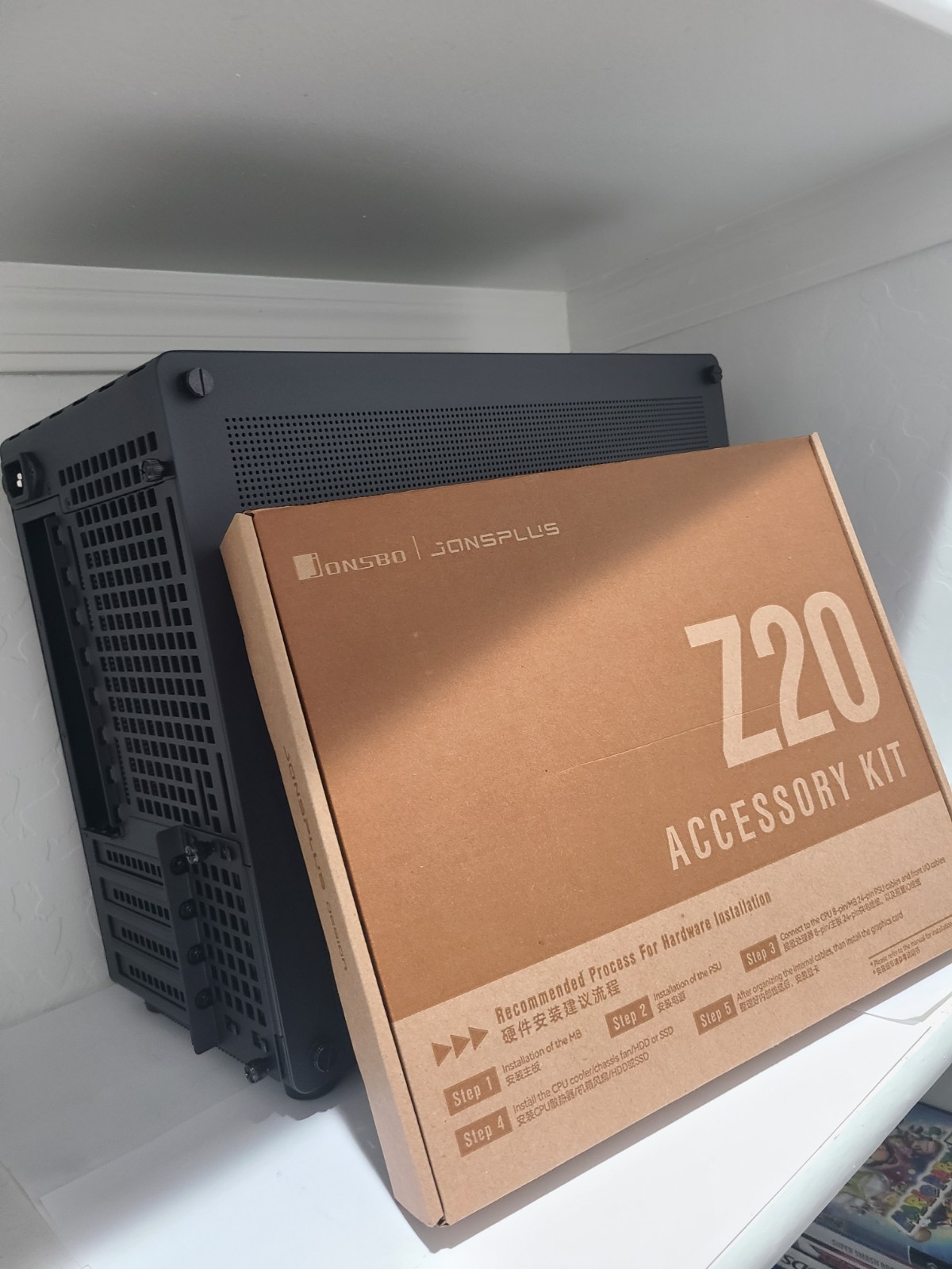 Jonsbo Z20 Micro-ATX Mini Tower PC Computer Case With Z20 Accessory Kit Complete