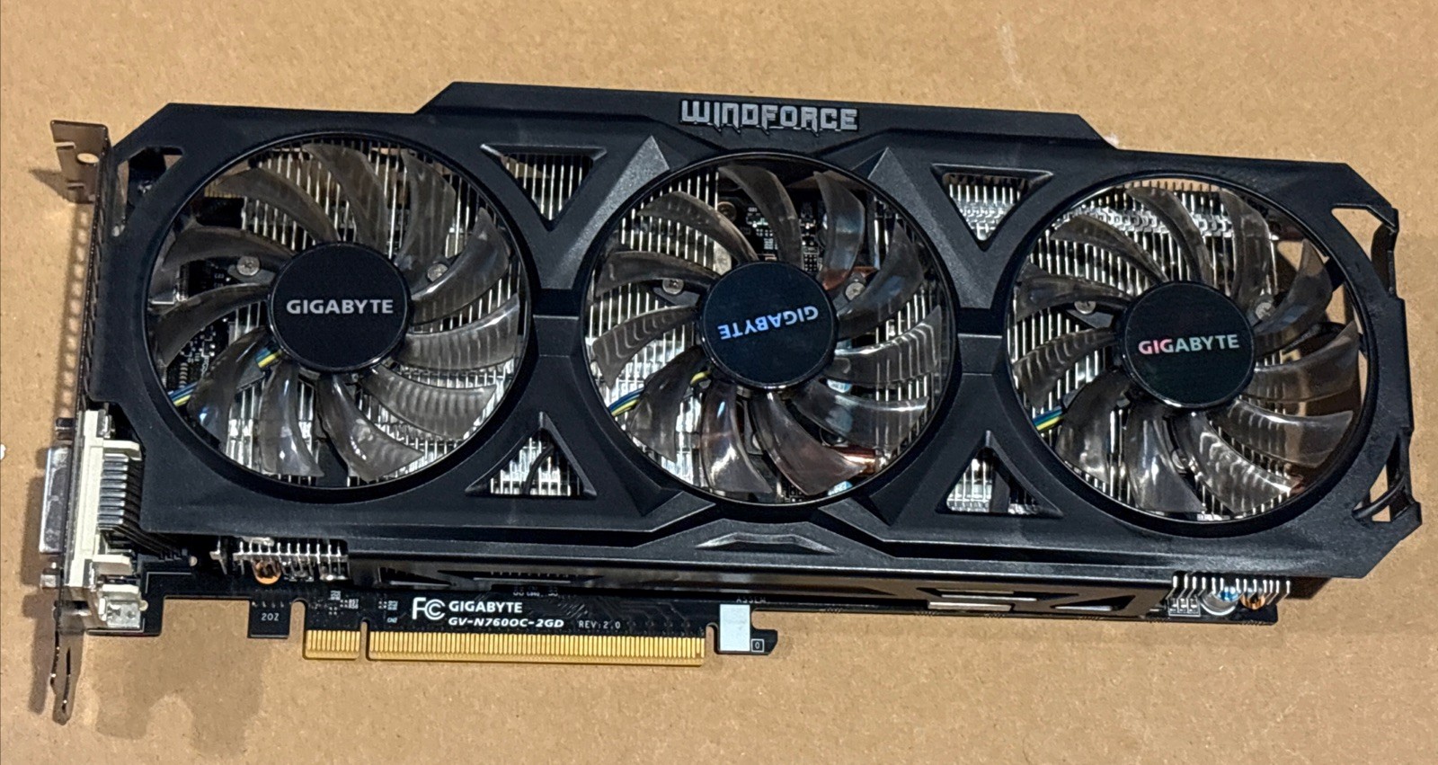 Gigabyte GTX 760 Windforce 2GB Graphics Card (GV-N760OC-2GD)