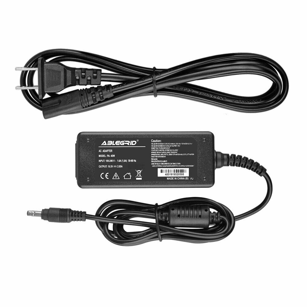19.5V 2.05A AC Adapter For HP mini 210-1091nr 210-1070nr 210-1018cl Power Supply