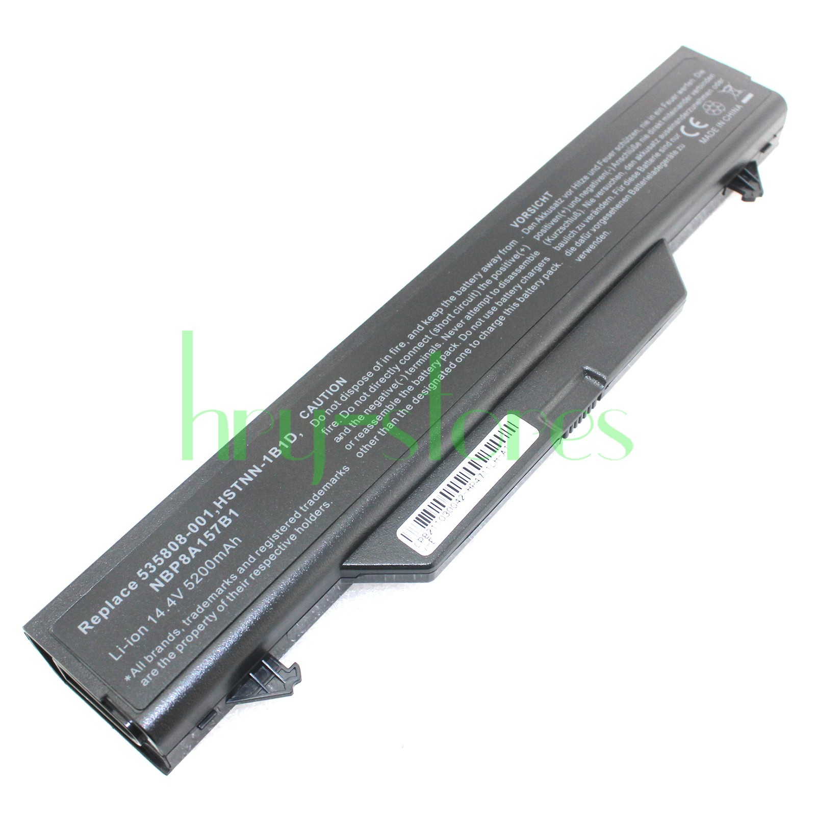8Cells Battery For HP ProBook 4510s 4515s/CT 4710s/CT HSTNN-OB89 535808-001