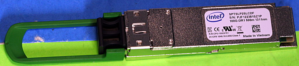 SPTSLP2SLCDF Intel QSFP28 100G DR Optical Transceiver Modules NEW