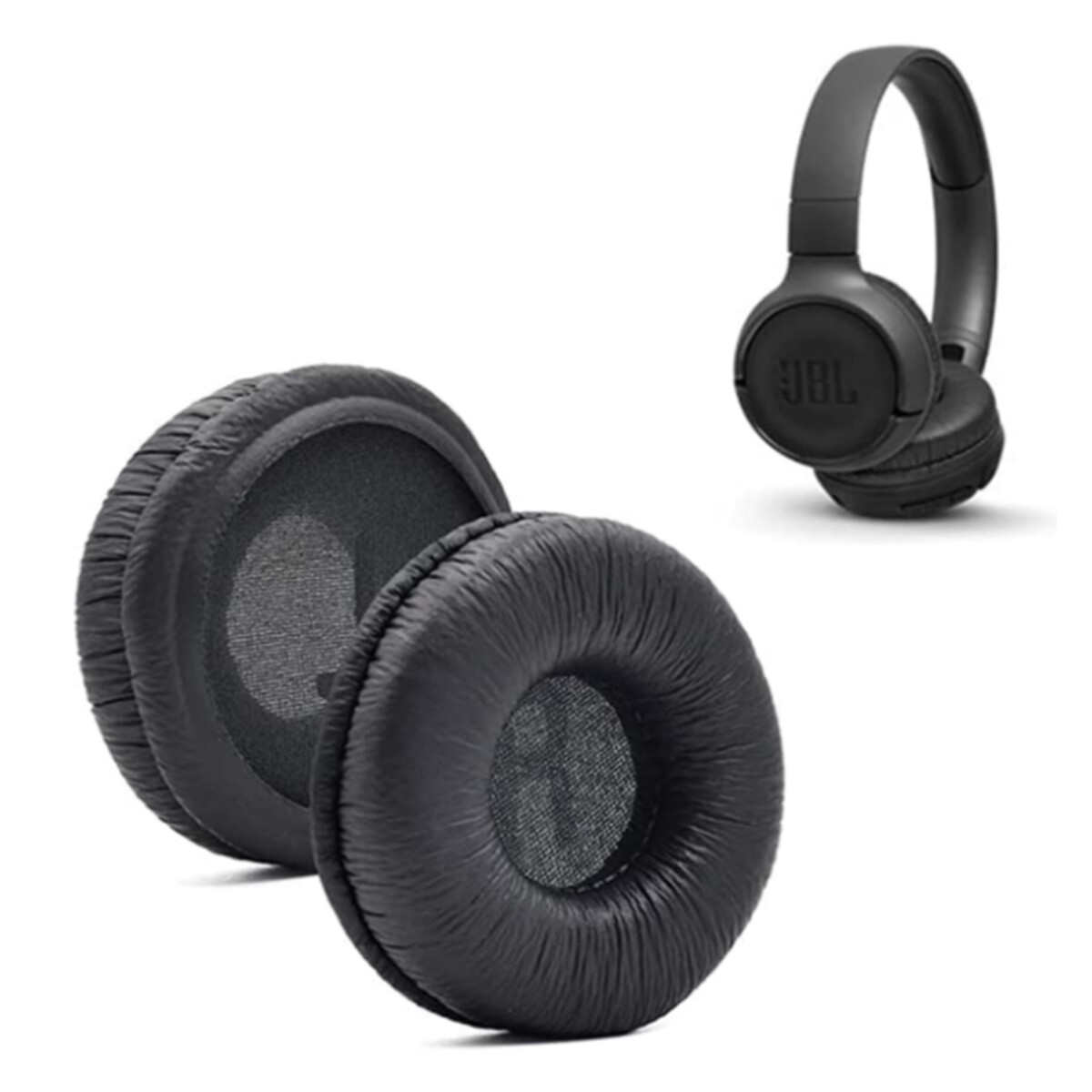 Earpads for headphones Sony Sennheiser Logitech Audio Technica black 70 mm