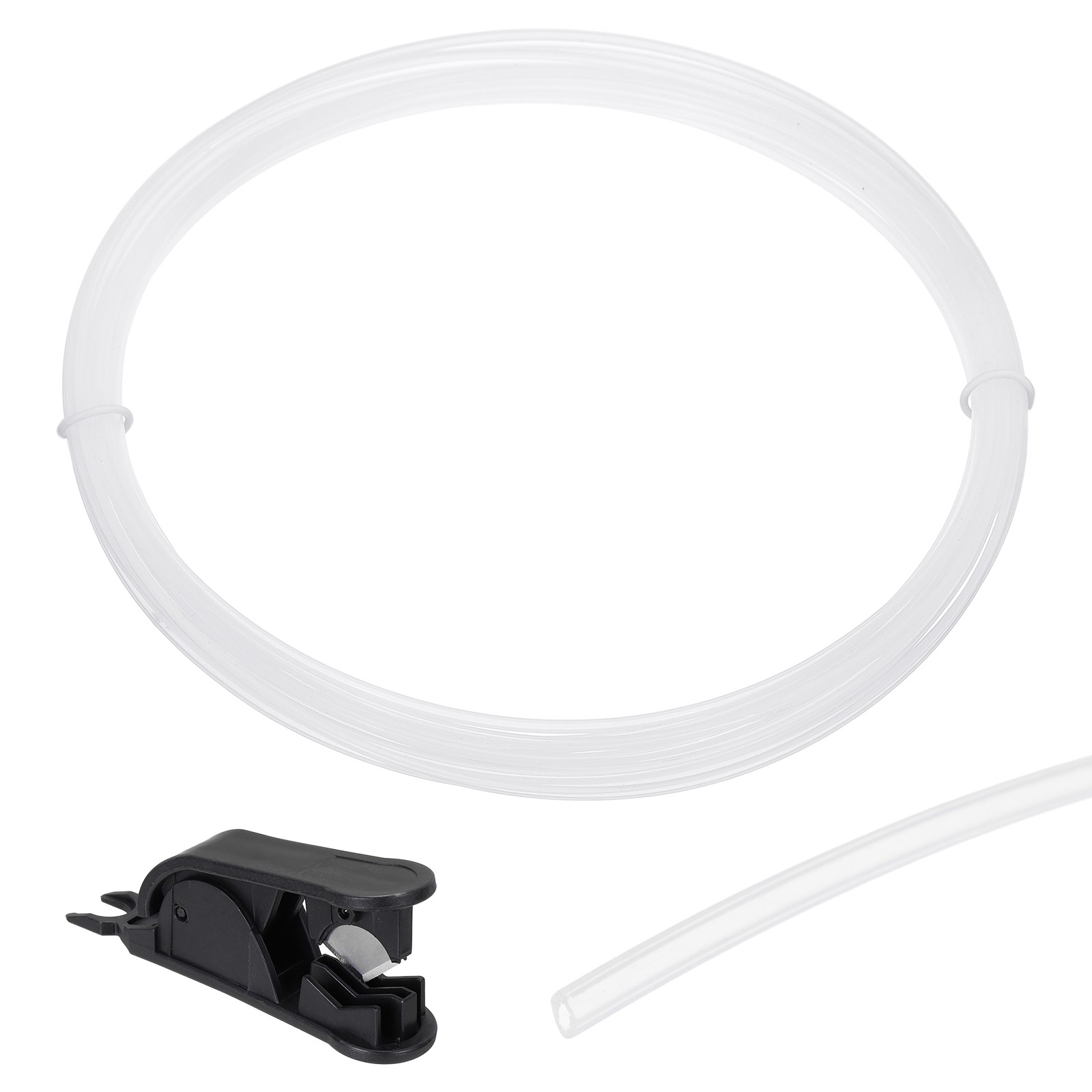 16.4 ft Tubing 1mm ID x 2mm OD with Cutter Milky White