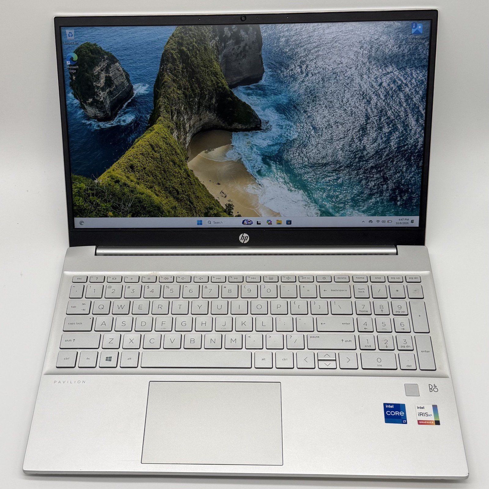 HP Pavilion 15.6" FHD Laptop Intel Core i7-1165G7 16GB 1TB SSD Win 11 Pro 9WF69A