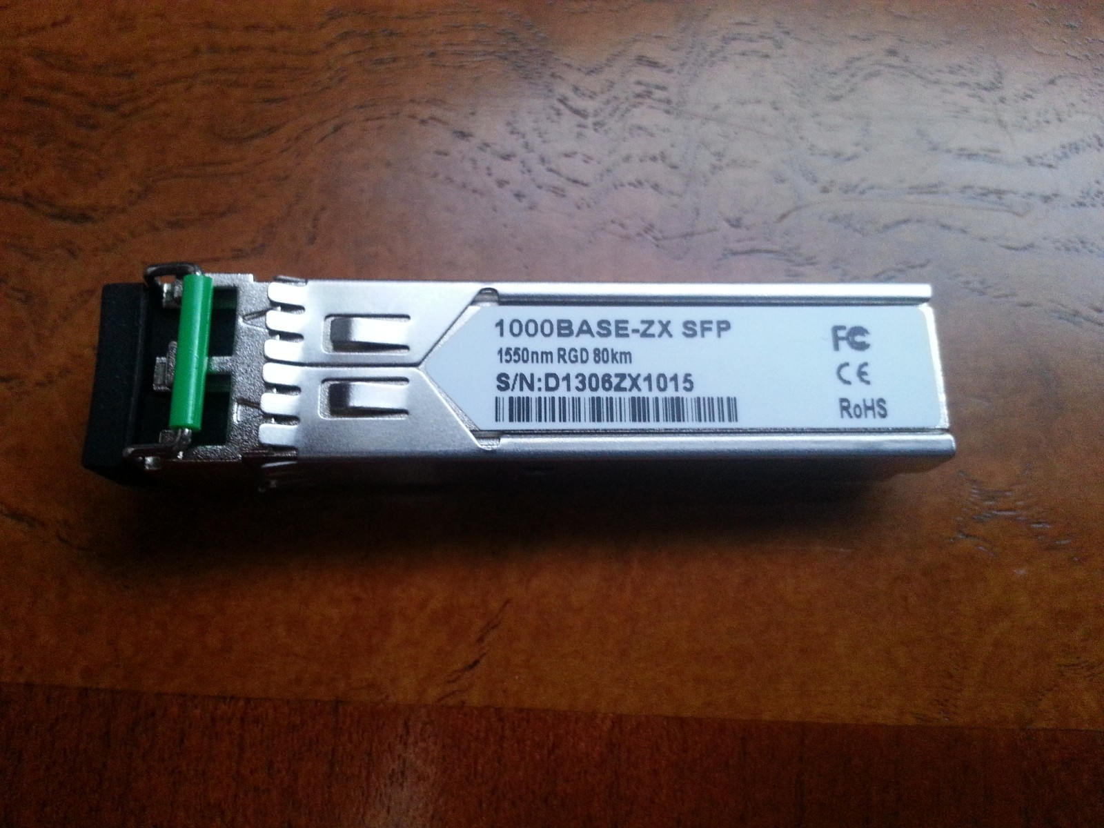 NEW GLC-ZX-SM-RGD Cisco Compatible 3 Yr WARRANTY 100+ (1000base-zx sfp w/dom) 