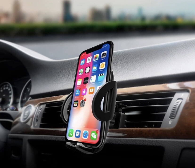 Car Air Vent Mount Cell Phone Mount Holder Smartphone Stand Adjustable Cradle 