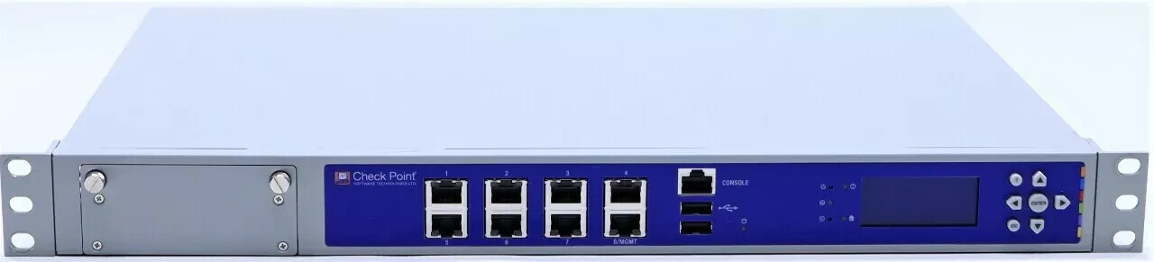 Check Point 4600 8 port Gigabit 1U Rackmount Firewall