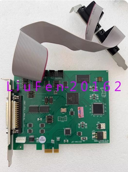 1pc used  PCI-E LMCPCI-E-FS card