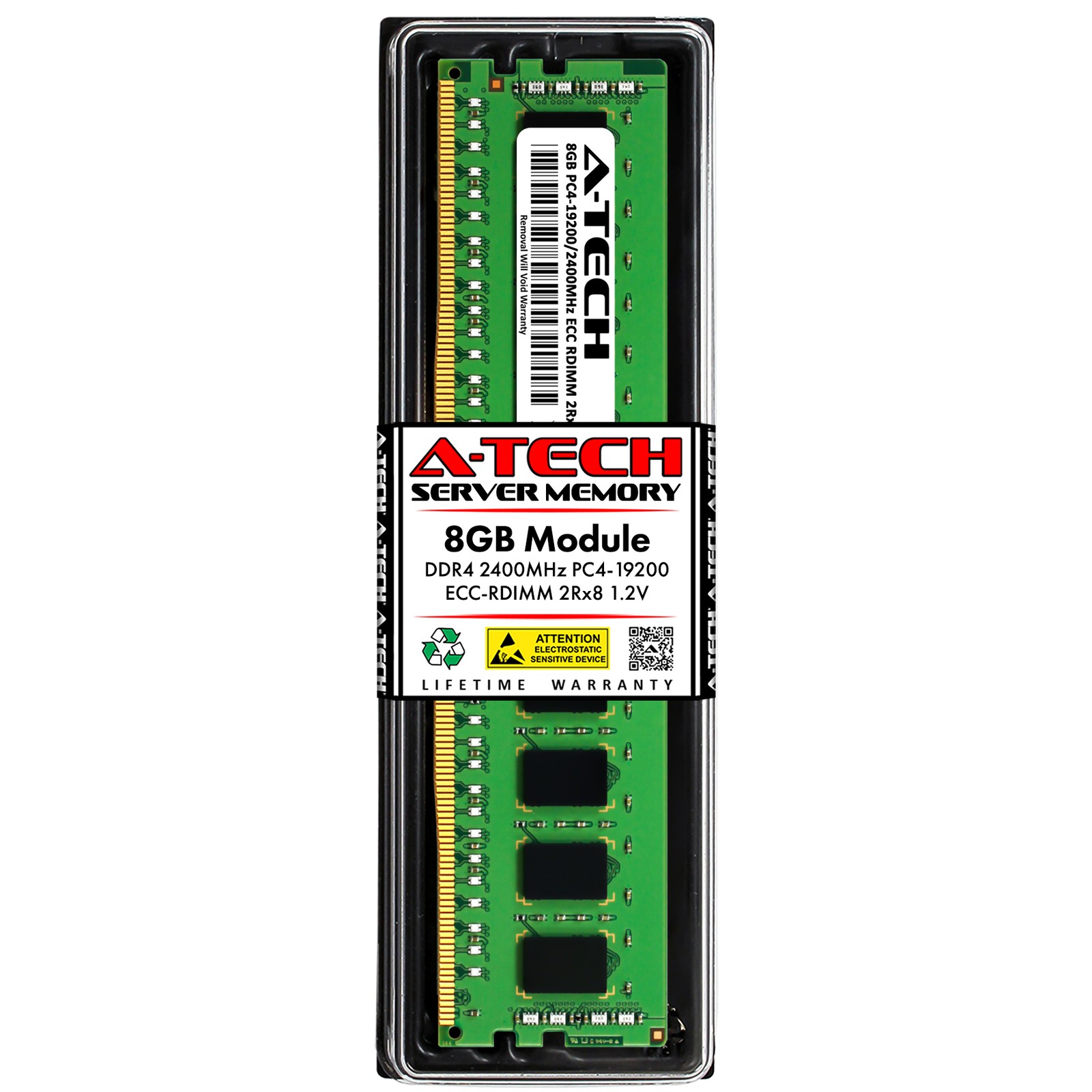 8GB PC4-2400 RDIMM Synology SA Series SA3400 SA3410 Memory RAM