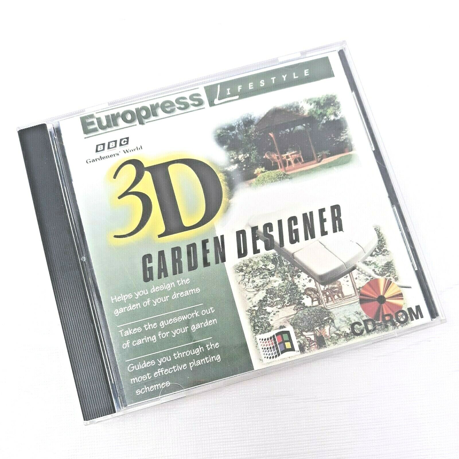 3D Garden Designer (CD-ROM)- BBC Gardener\'s World Europress