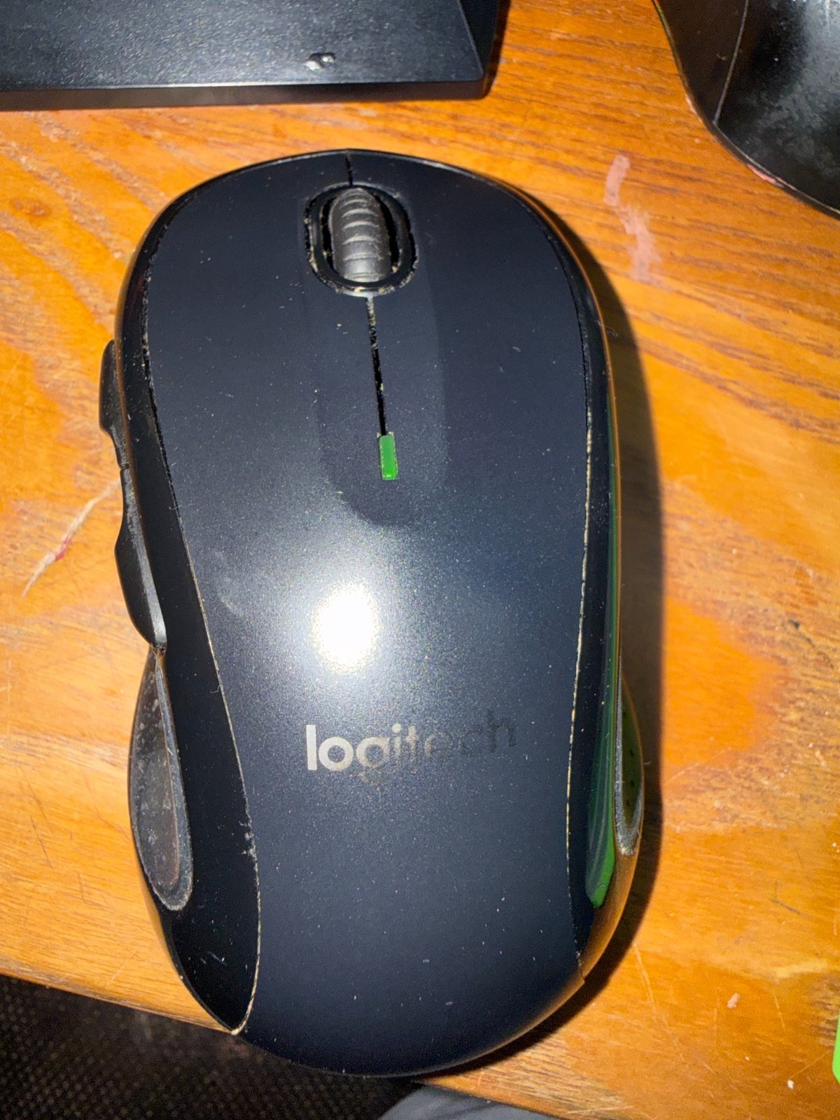 GENUINE BLACK Logitech M510 Wireless Computer Mouse with USB Unifying Receiver