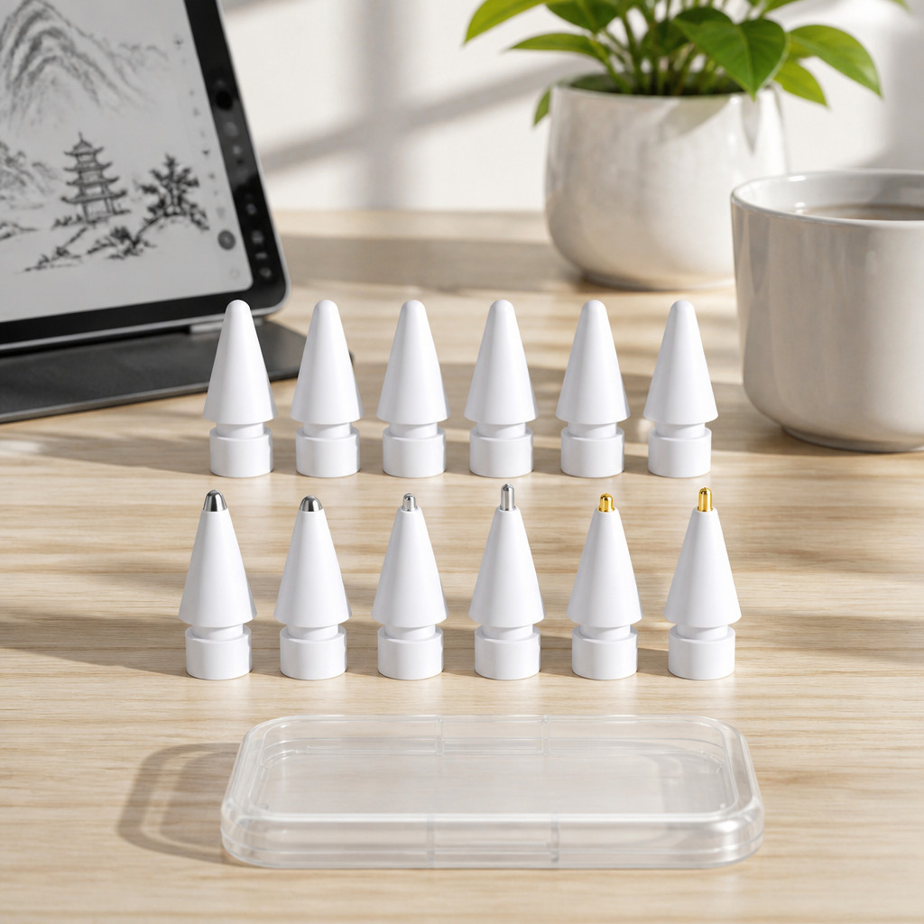 12 Pack Replacement Tips for Apple Pencil White Original Style
